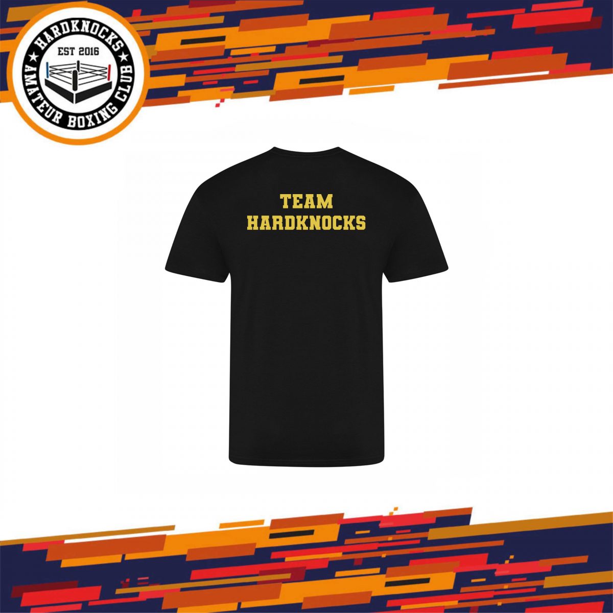 Hardknocks Boxing Team T-Shirt - Stitch 2 Print UK
