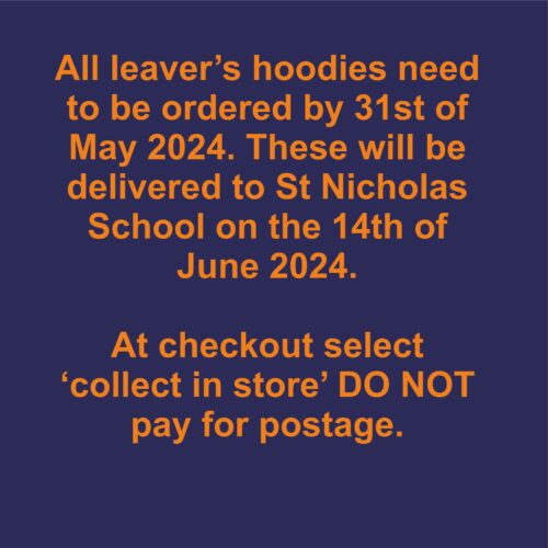 Click Here For Leavers Hoodies