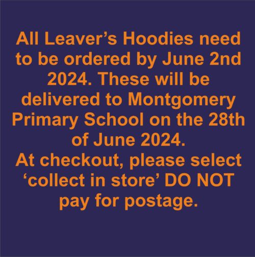 Click here for leaver's hoodies