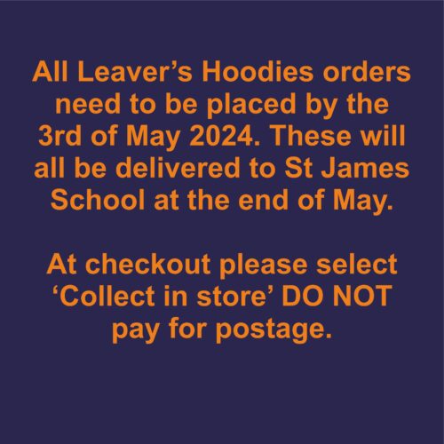 Click Here for Leavers Hoodies